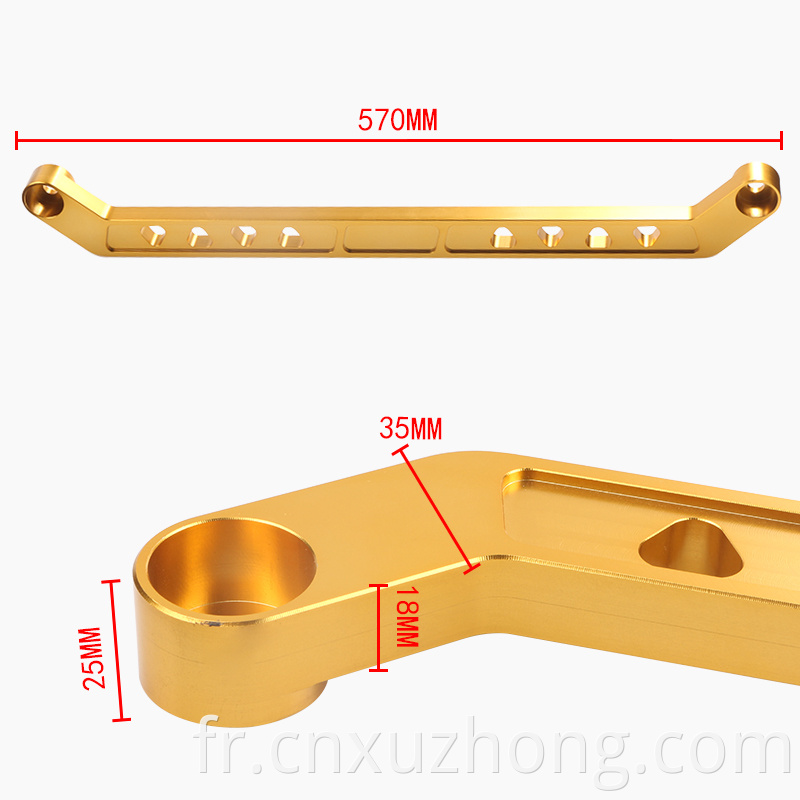 Bar à cravate inférieure arrière pour Honda Civic 92-95 pour Integra 94-01, par exemple DC